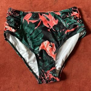 Medium high waist Swim Bottoms NWOT